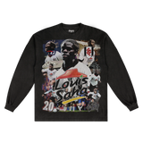Louis Saha Barclaysman Long Sleeved Tee - Greazy Tees