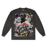 Louis Saha Barclaysman Long Sleeved Tee - Greazy Tees