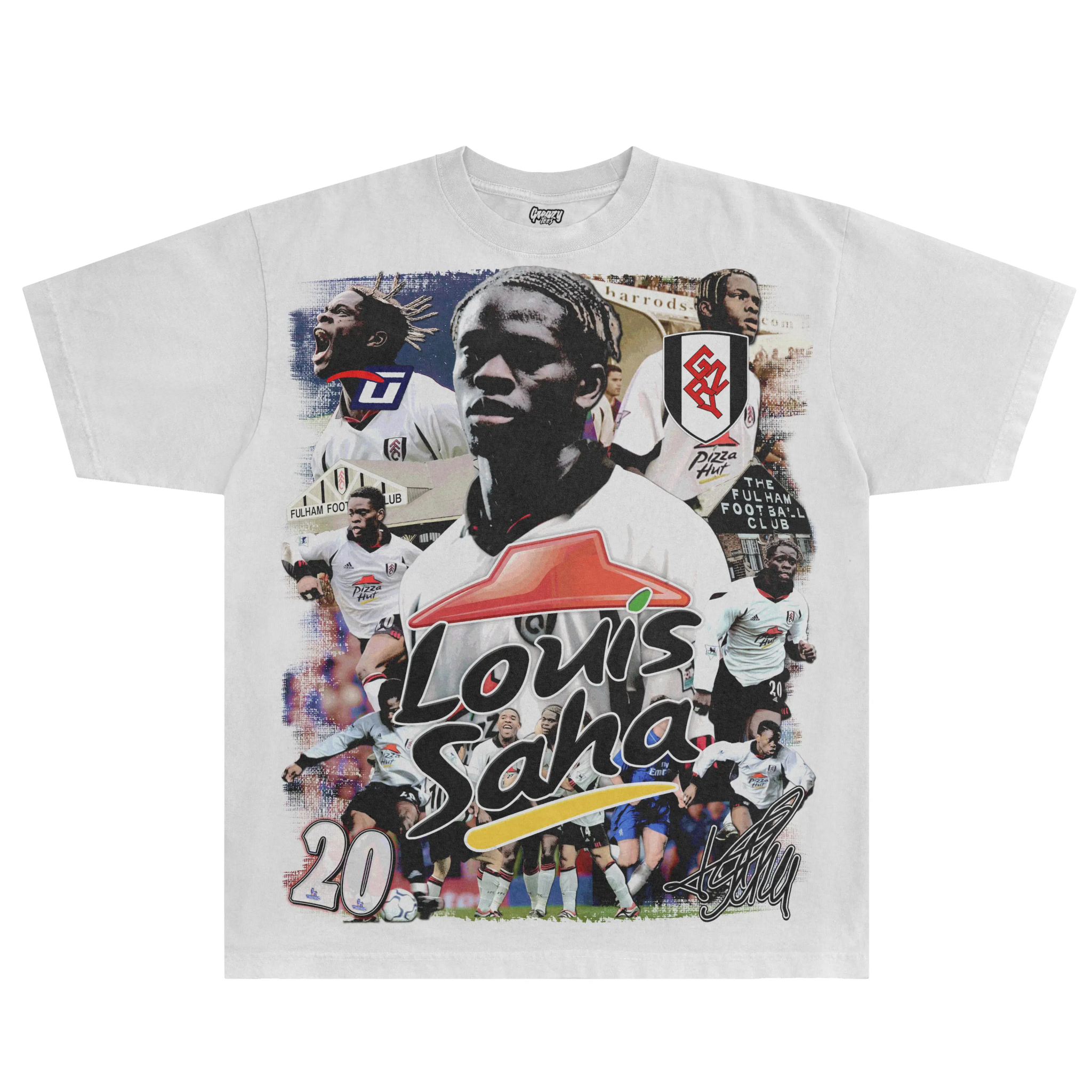 Louis Saha Barclaysman Tee - Greazy Tees