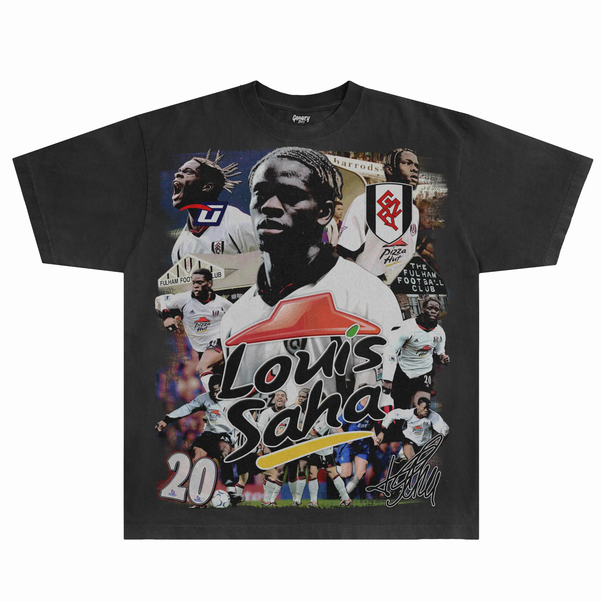 Louis Saha Barclaysman Tee - Greazy Tees