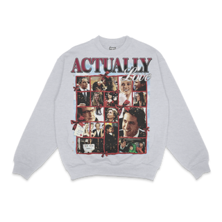 Love Actually Christmas Crewneck Sweatshirt - Greazy Tees