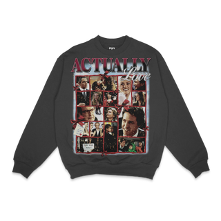 Love Actually Christmas Crewneck Sweatshirt - Greazy Tees