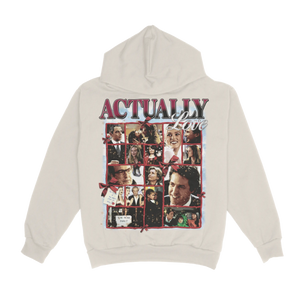 Love Actually Christmas Hoody - Greazy Tees