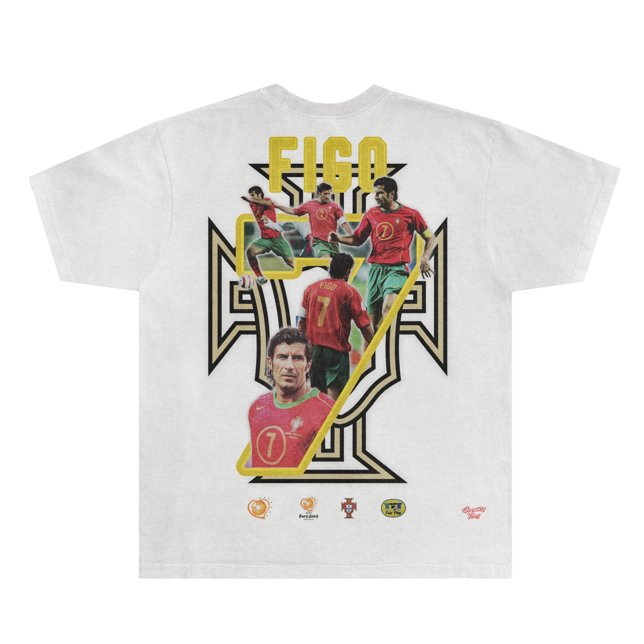 Luis Figo '04 Tee - Greazy Tees