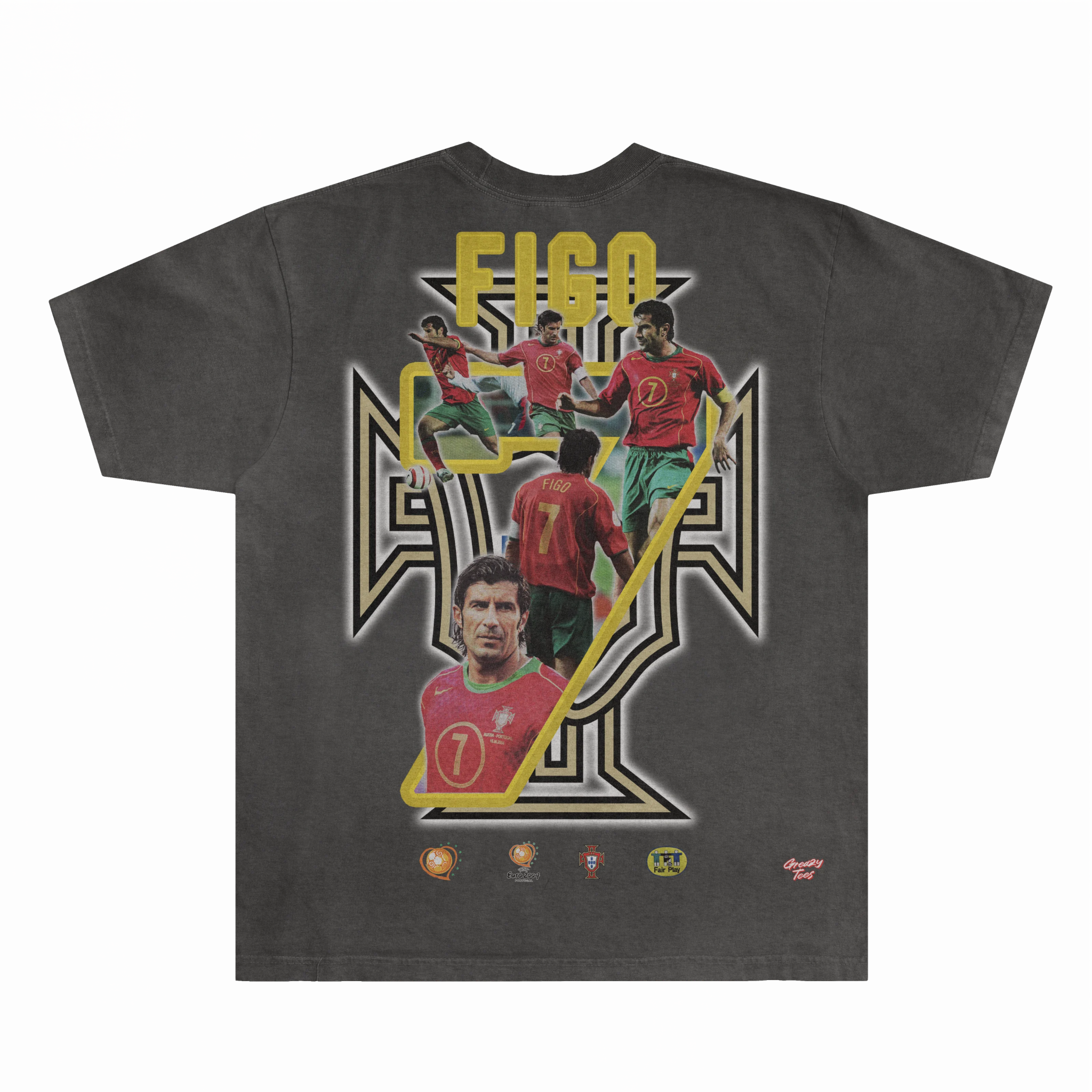 Luis Figo '04 Tee - Greazy Tees
