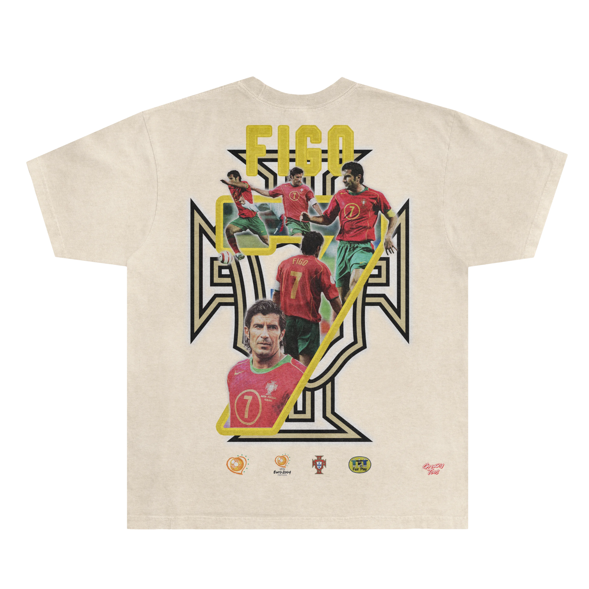 Luis Figo '04 Tee - Greazy Tees
