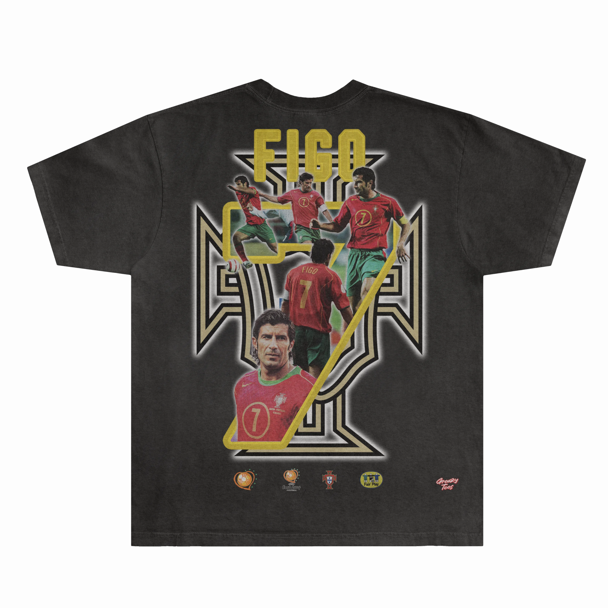 Luis Figo '04 Tee - Greazy Tees