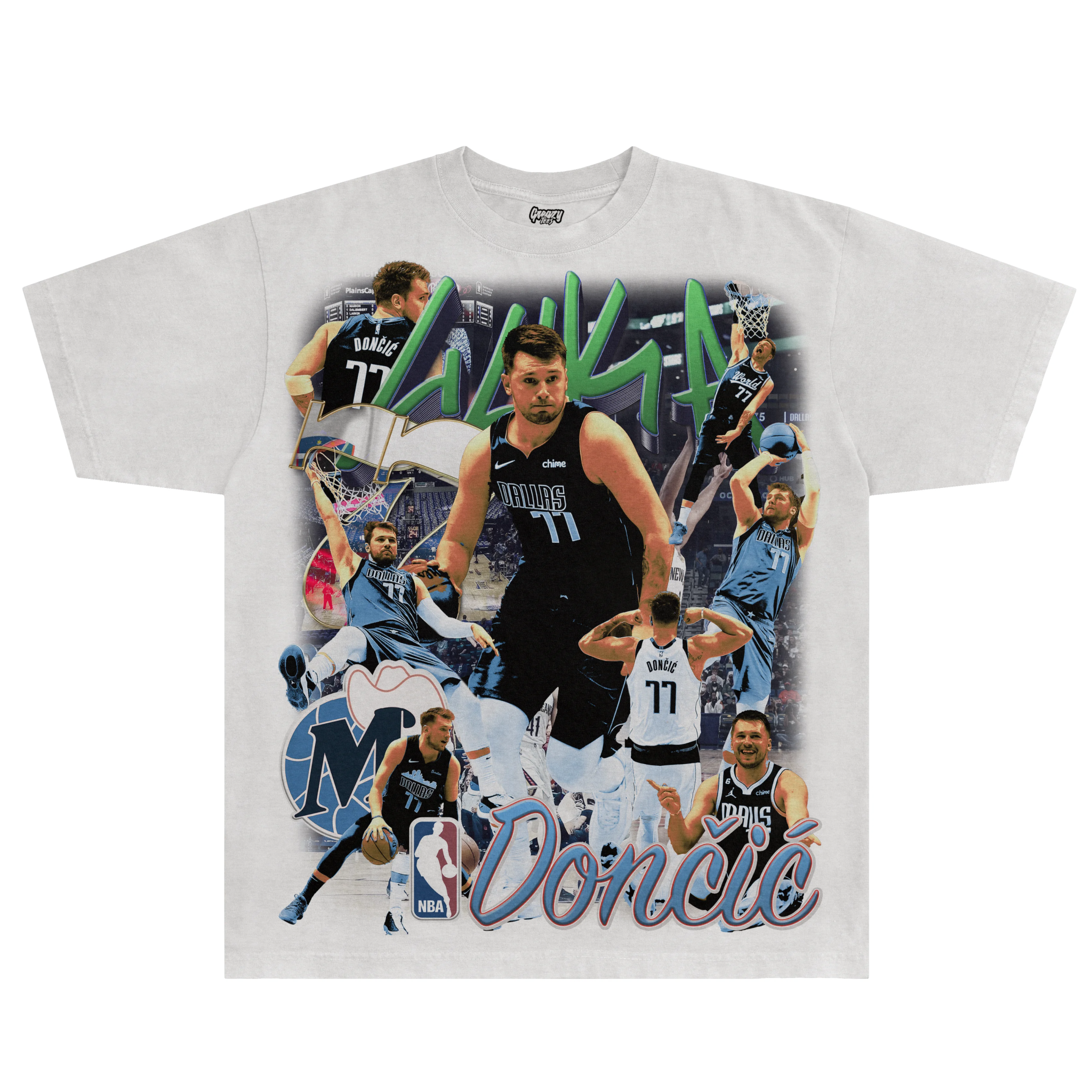 Luka Dončić Mavs Classic Tee - Greazy Tees