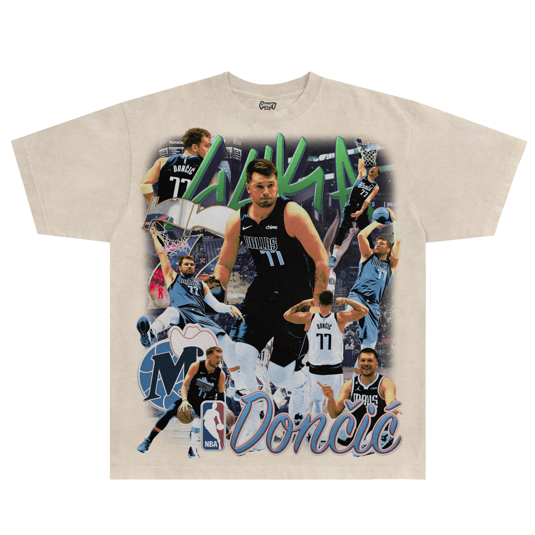 Luka Dončić Mavs Classic Tee - Greazy Tees