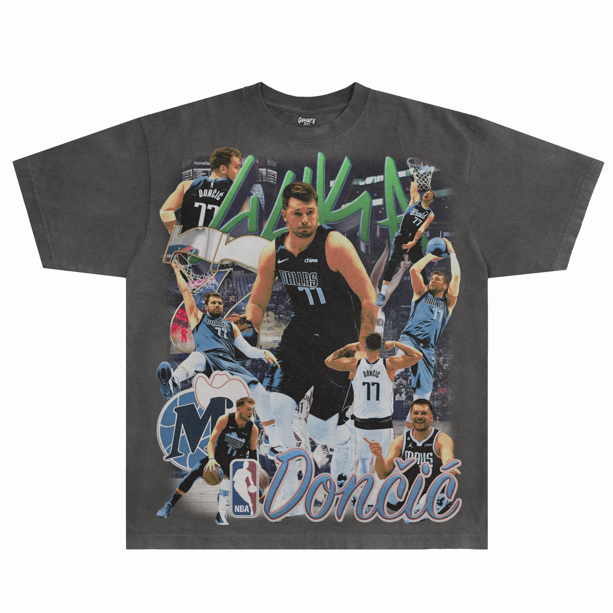Luka Dončić Mavs Classic Tee - Greazy Tees