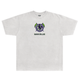 Man Blue PES Classics Tee - Greazy Tees