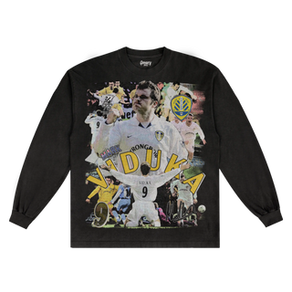 Mark Viduka Barclaysman Long Sleeved Tee - Greazy Tees