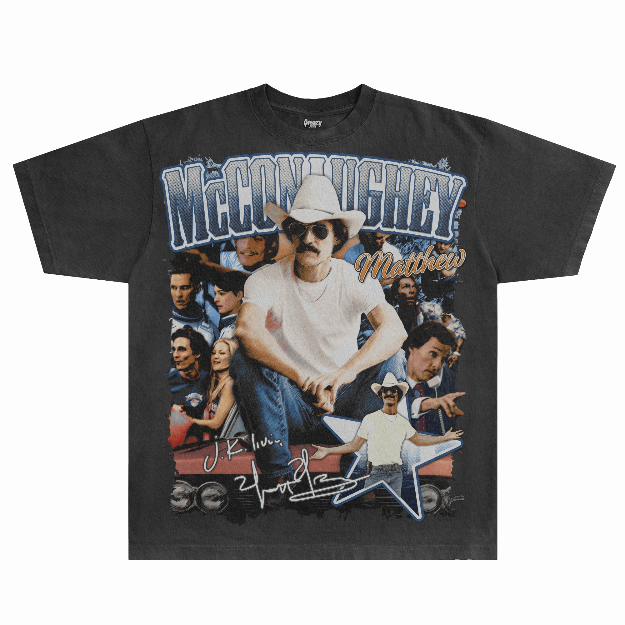 Matthew McConaughey Tee - Greazy Tees