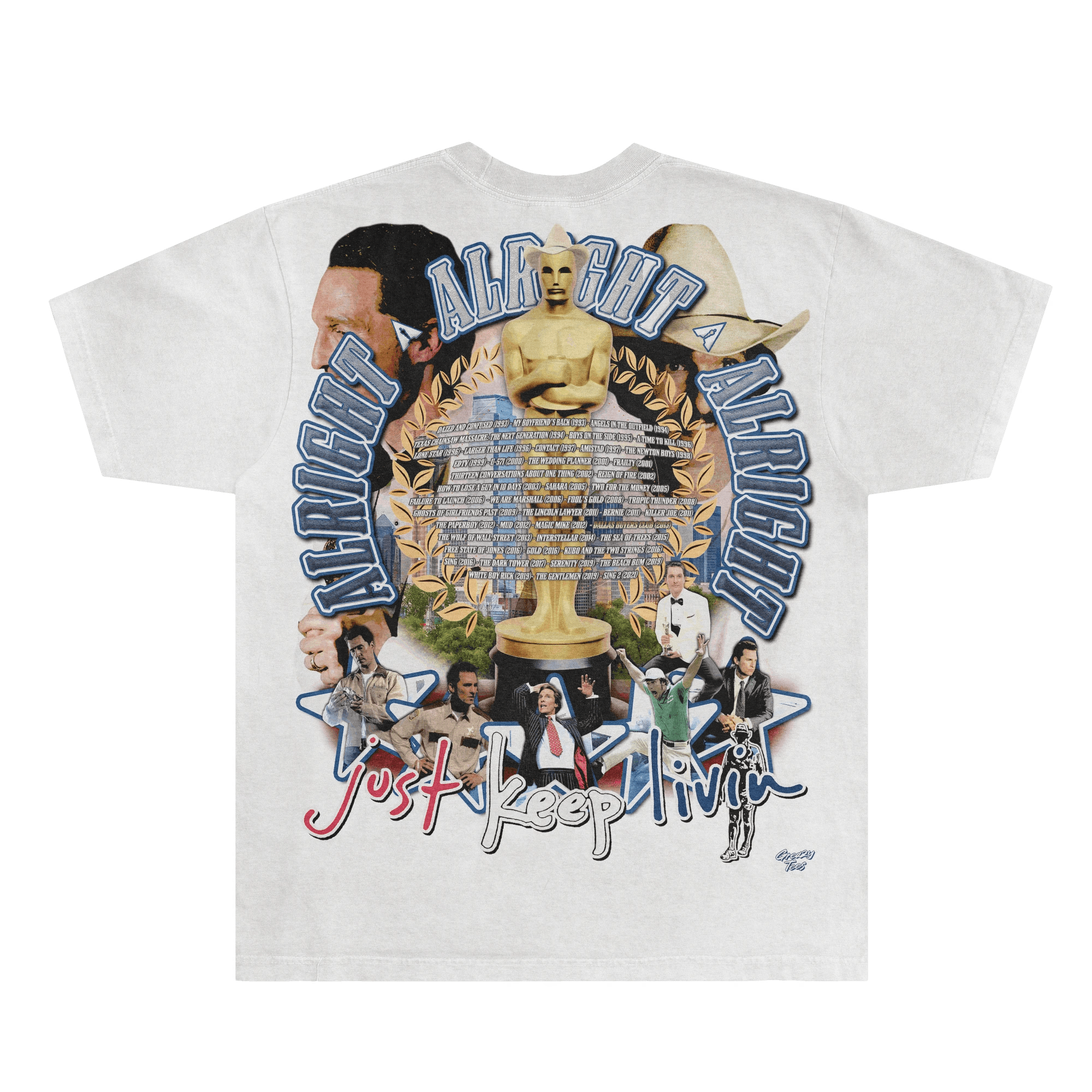 Matthew McConaughey Tee - Greazy Tees