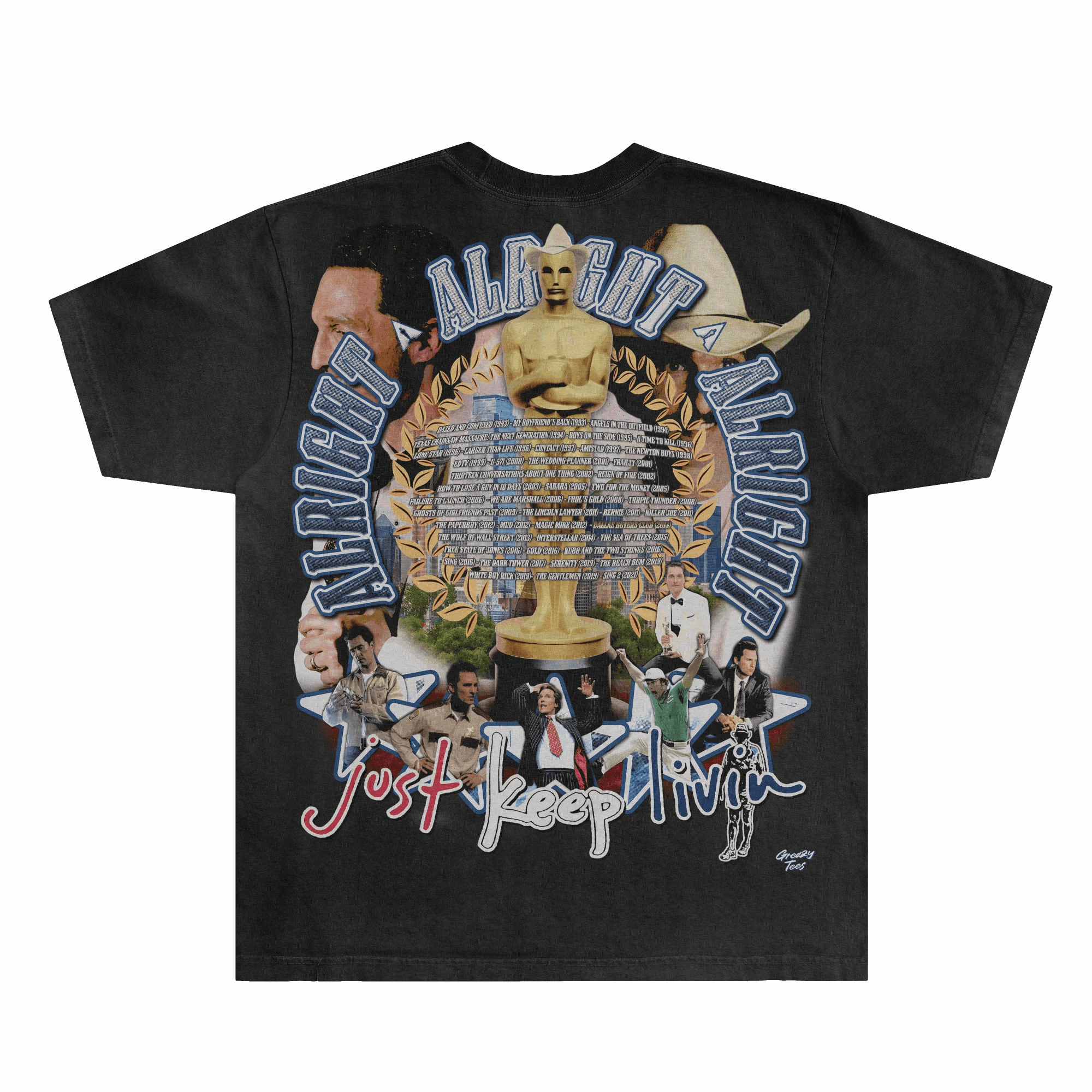 Matthew McConaughey Tee - Greazy Tees