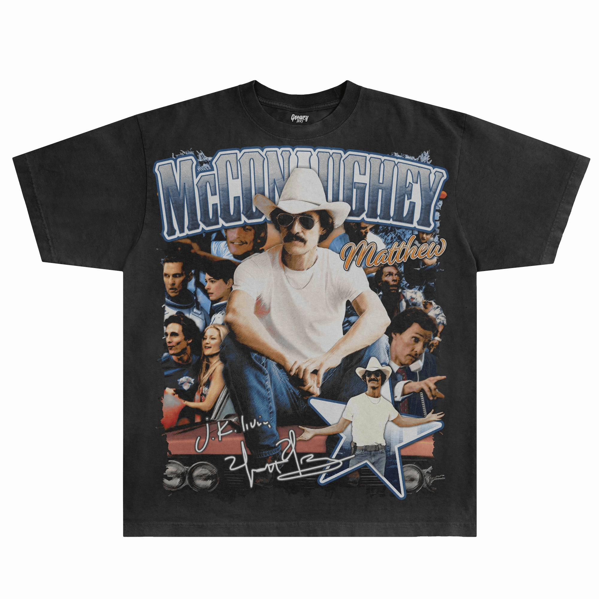 Matthew McConaughey Tee - Greazy Tees