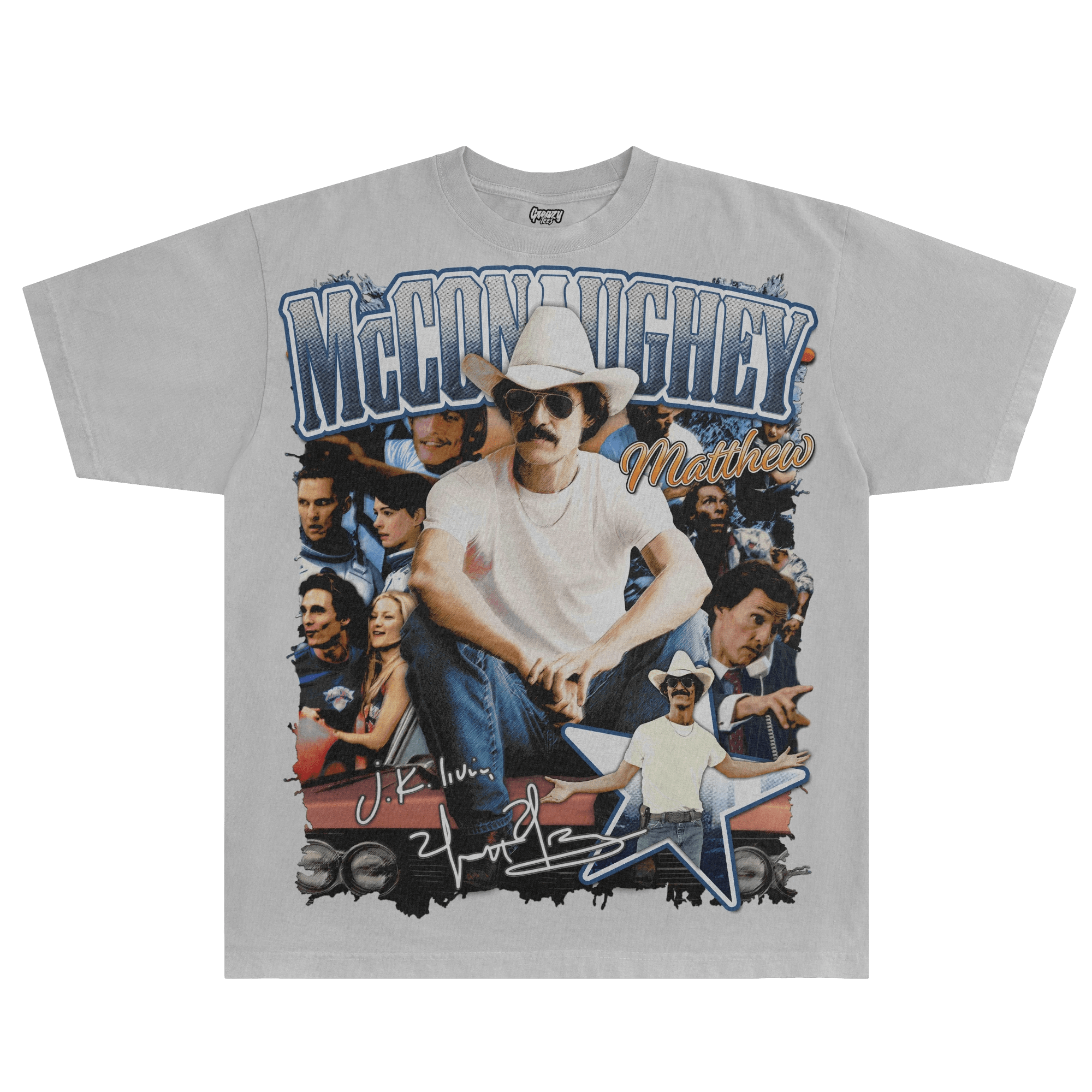 Matthew McConaughey Tee - Greazy Tees