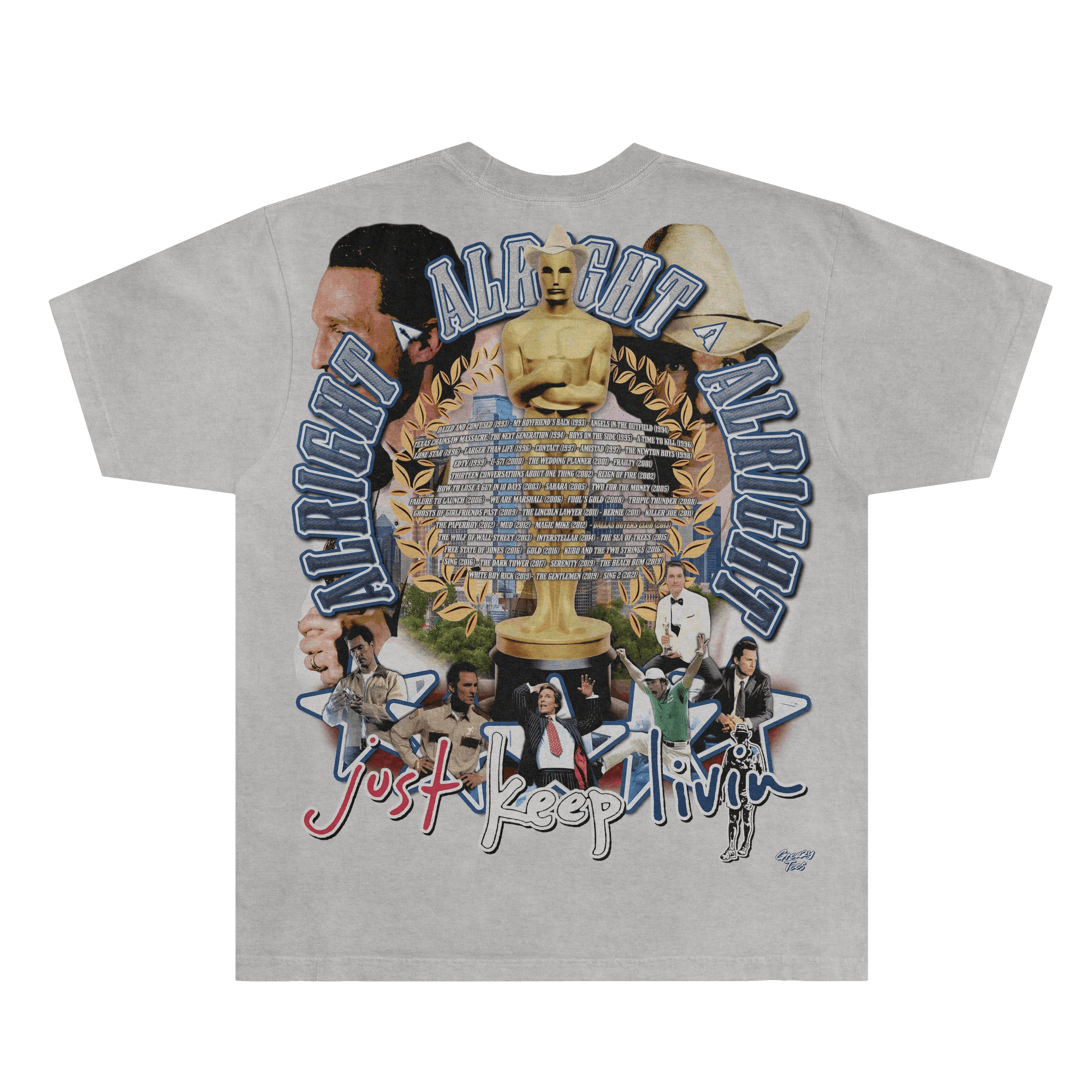 Matthew McConaughey Tee - Greazy Tees