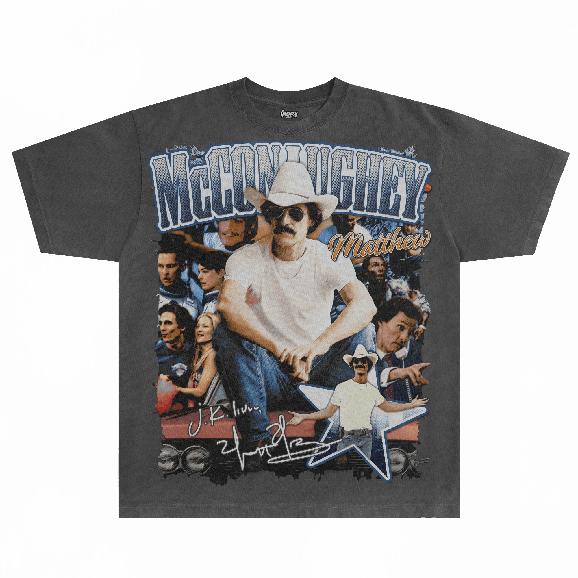 Matthew McConaughey Tee - Greazy Tees