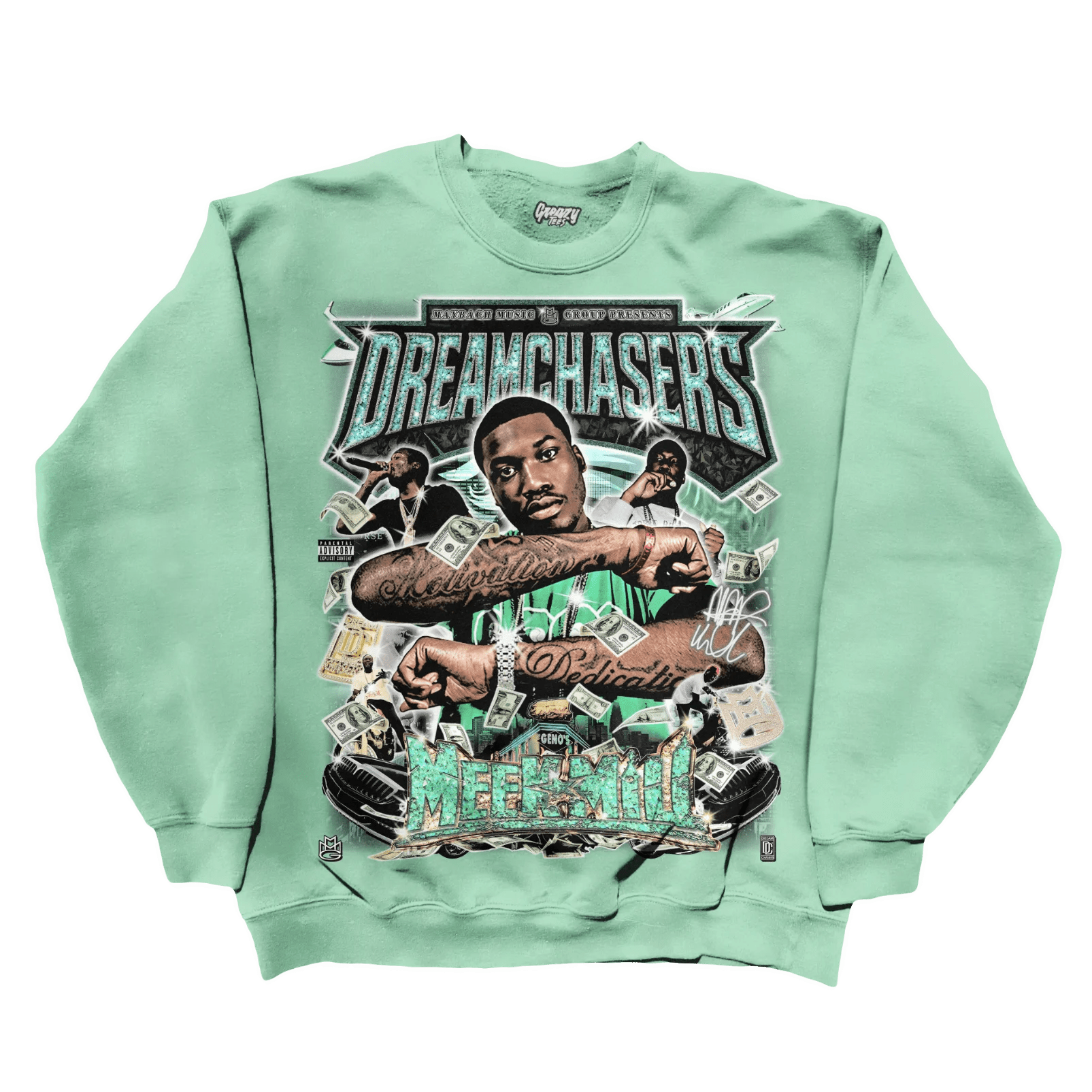 Meek Mill Dreamchasers Sweatshirt - Greazy Tees