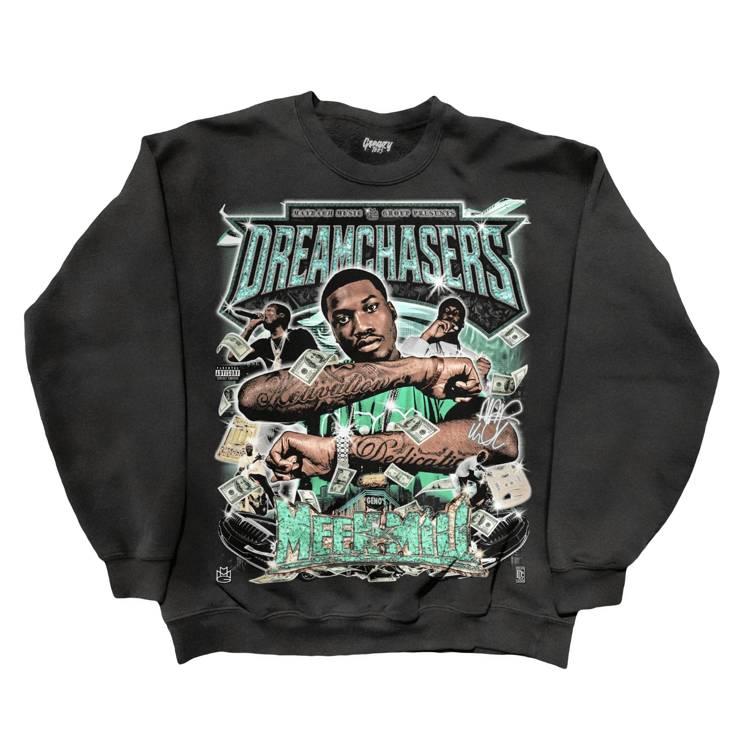 Meek Mill Dreamchasers Sweatshirt - Greazy Tees