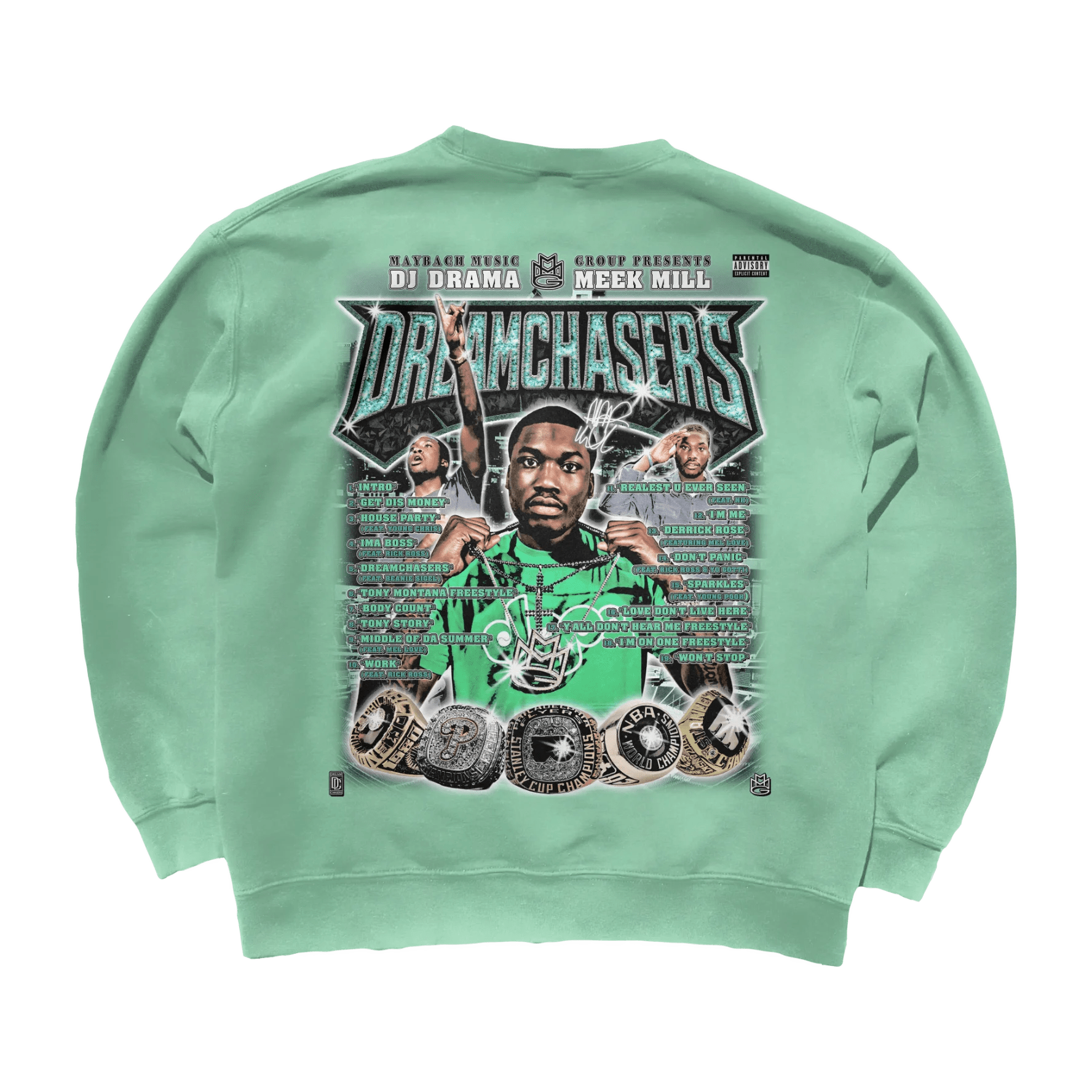 Meek Mill Dreamchasers Sweatshirt - Greazy Tees