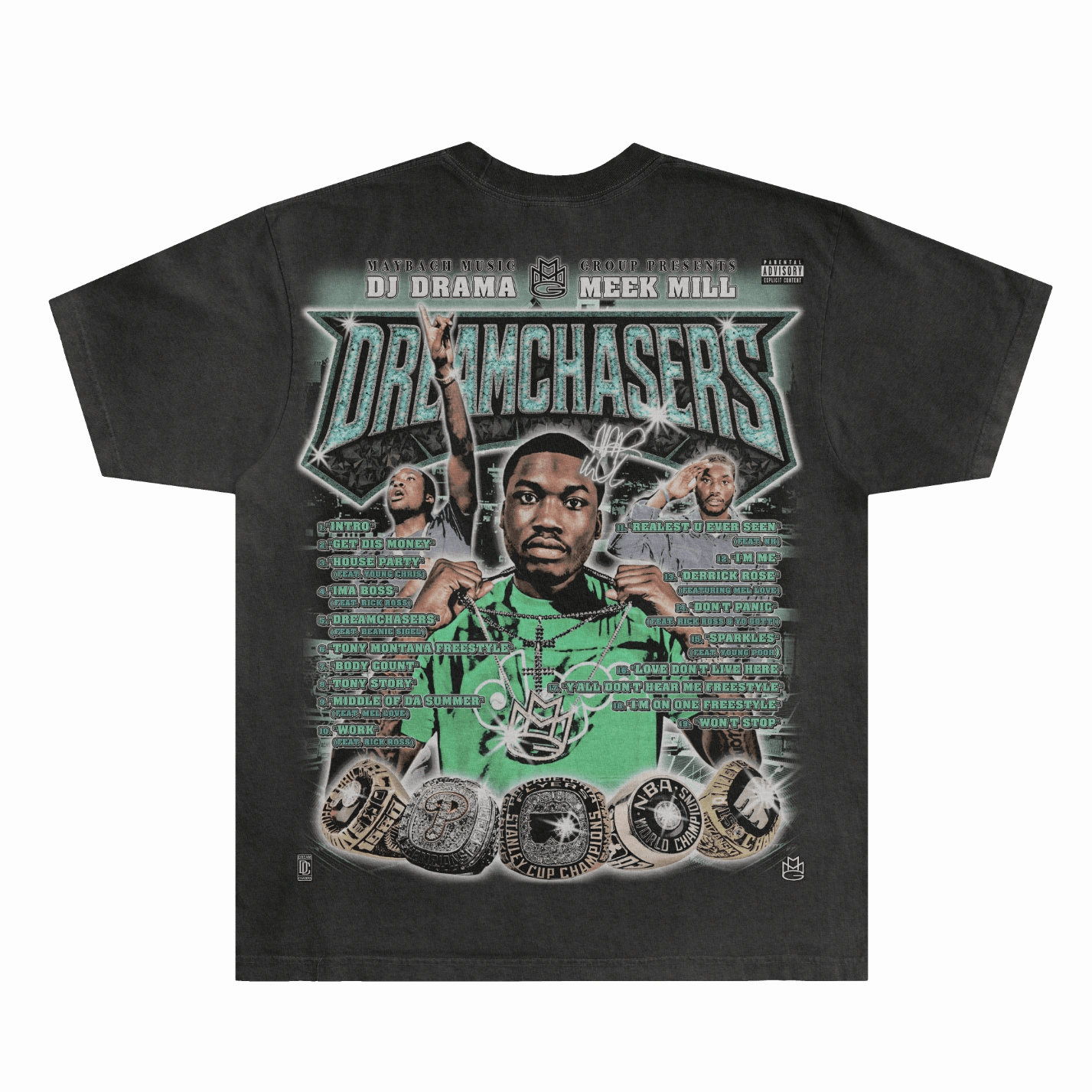 Meek Mill Dreamchasers Tee - Greazy Tees