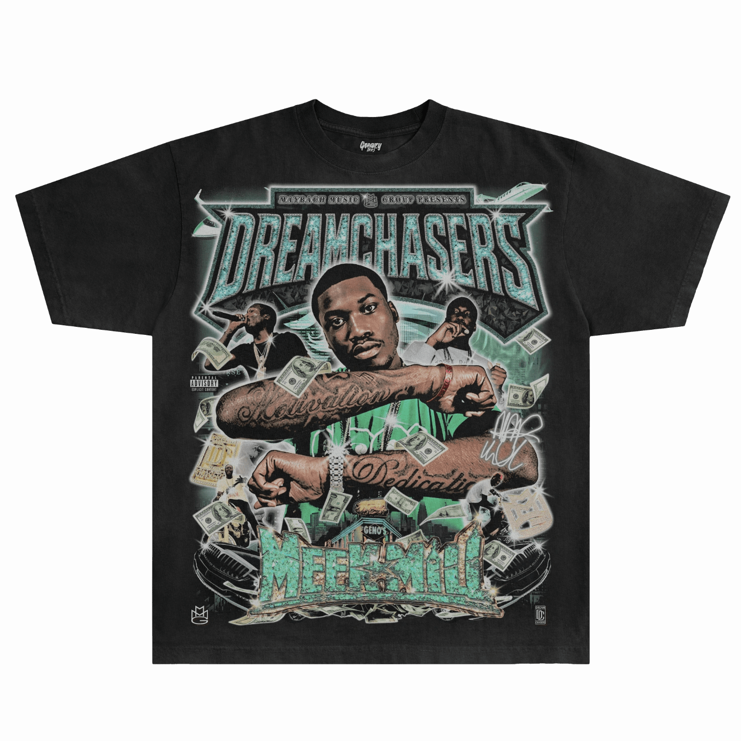 Meek Mill Dreamchasers Tee - Greazy Tees