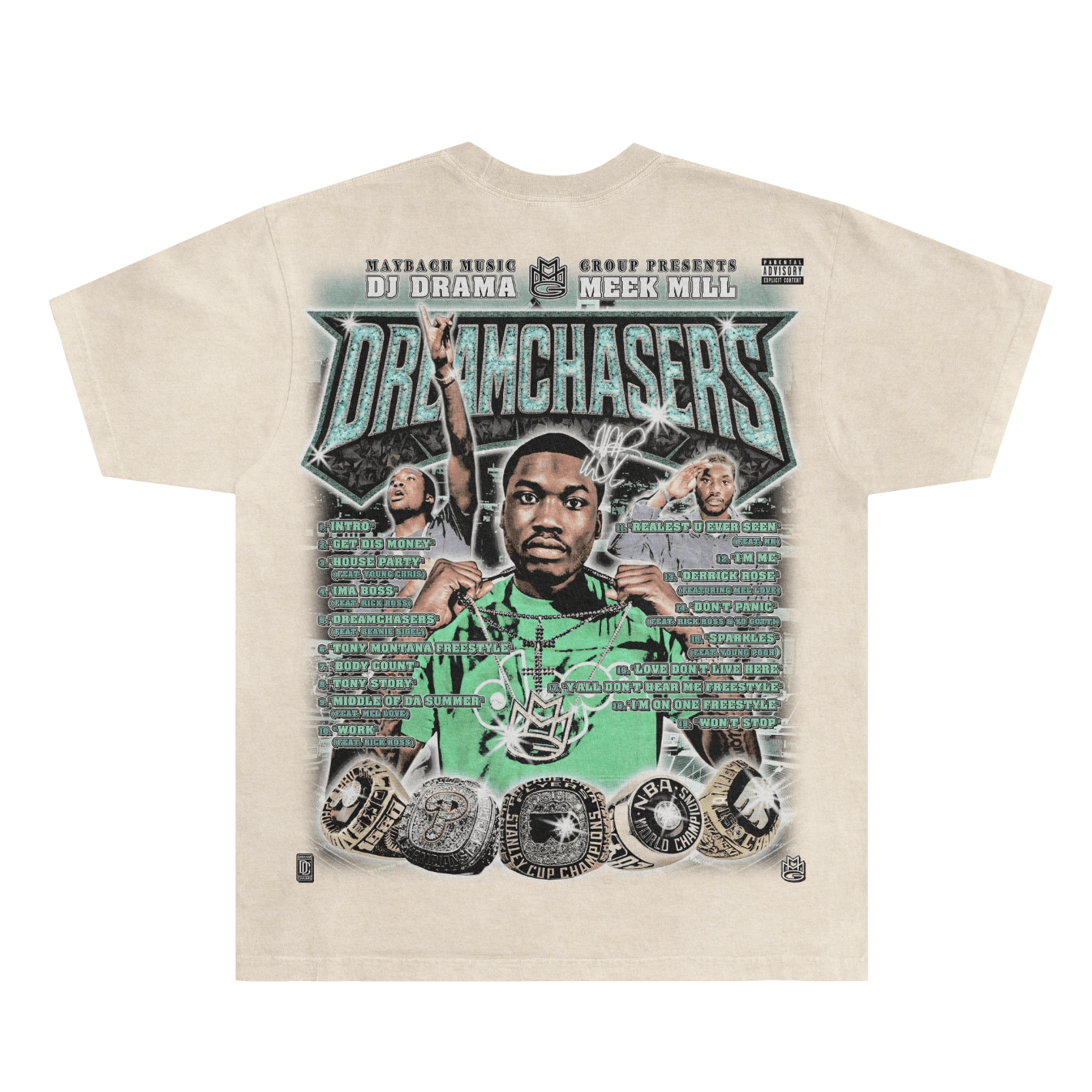 Meek Mill Dreamchasers Tee - Greazy Tees