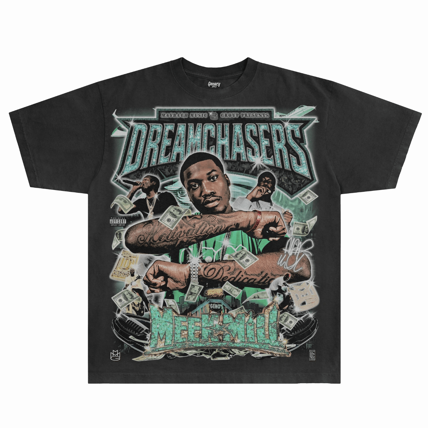 Meek Mill Dreamchasers Tee - Greazy Tees