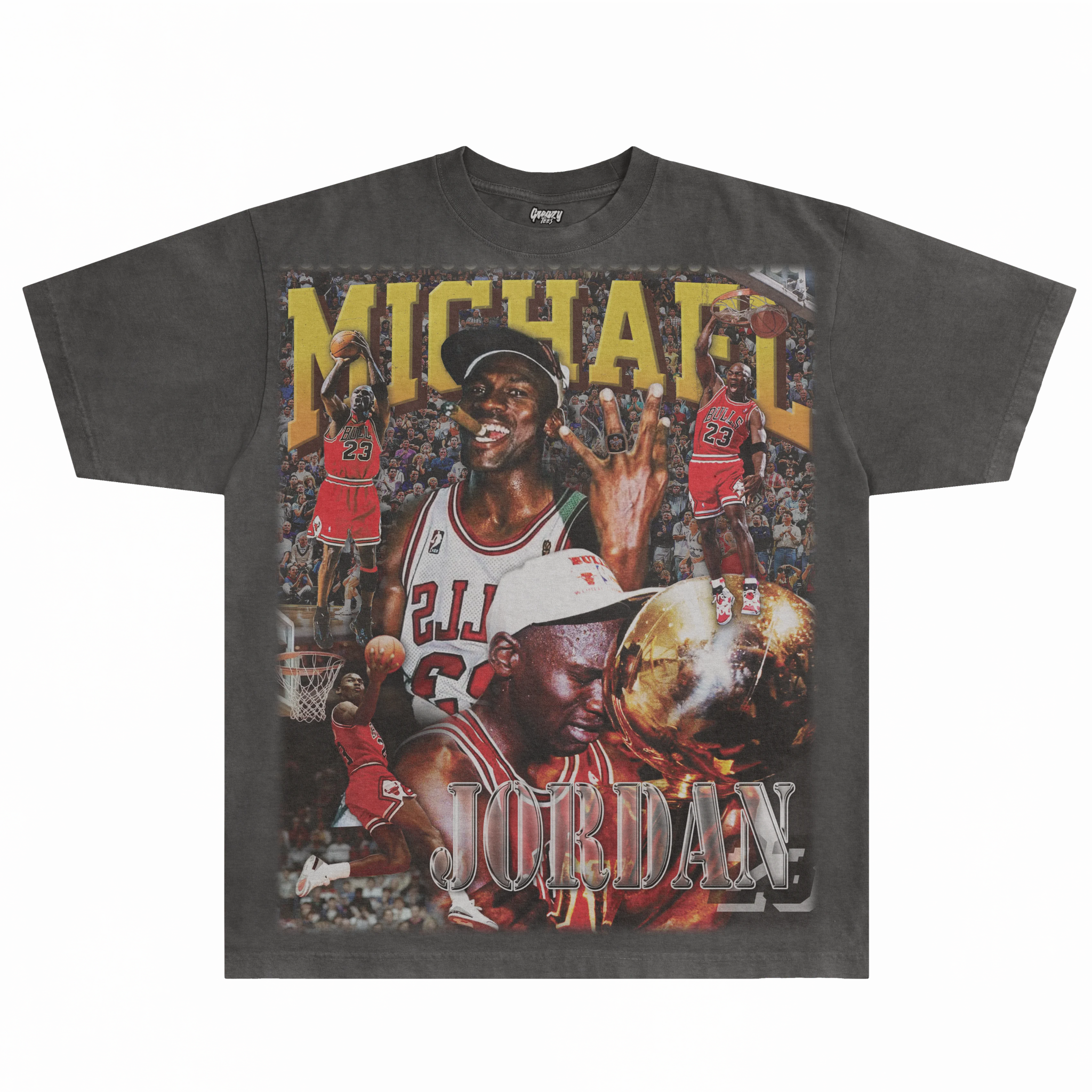 Michael Jordan Bulls Classic Tee - Greazy Tees