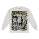 Michu Streets Won't Forget Long Sleeved Tee - Greazy Tees