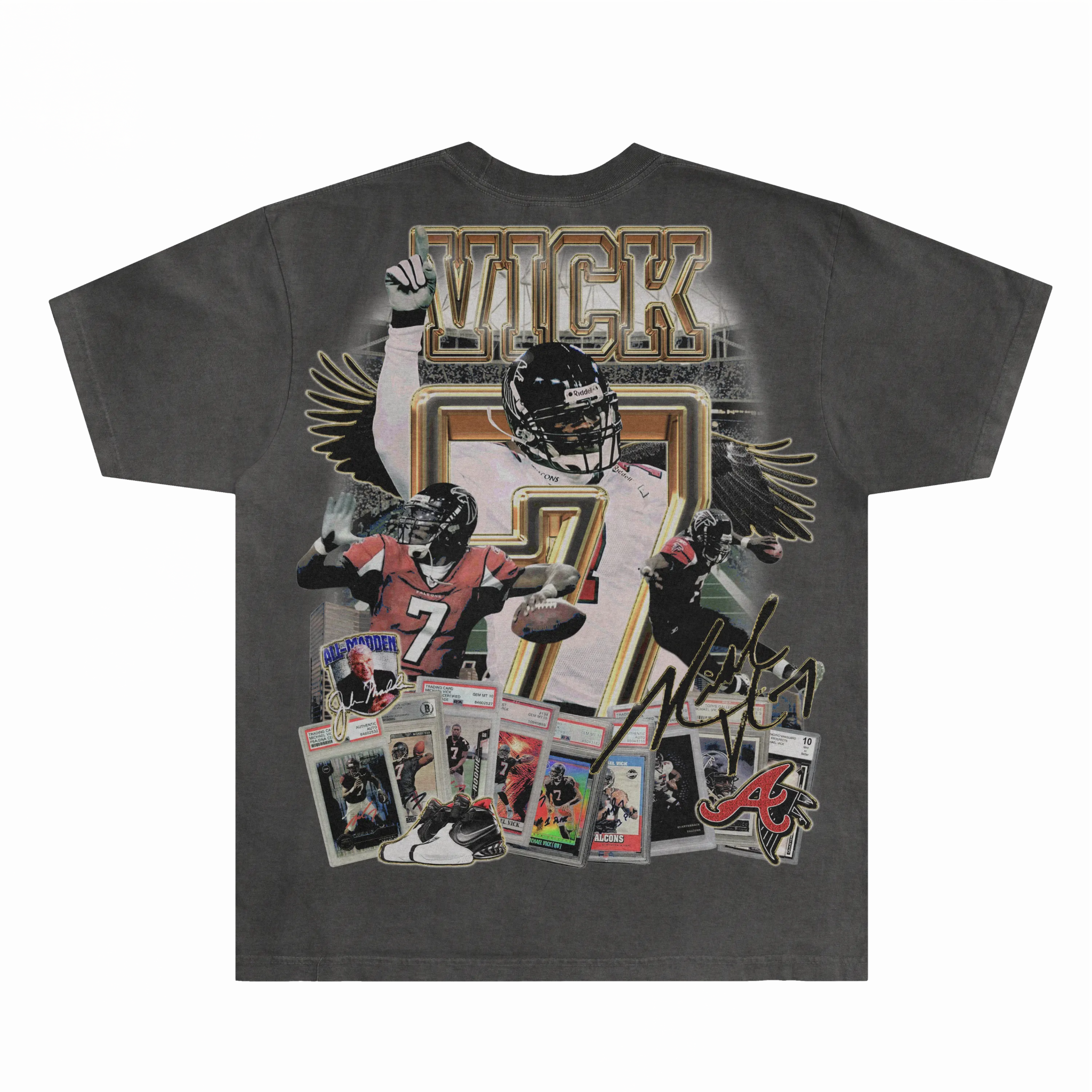 Mike Vick Falcons Tee - Greazy Tees