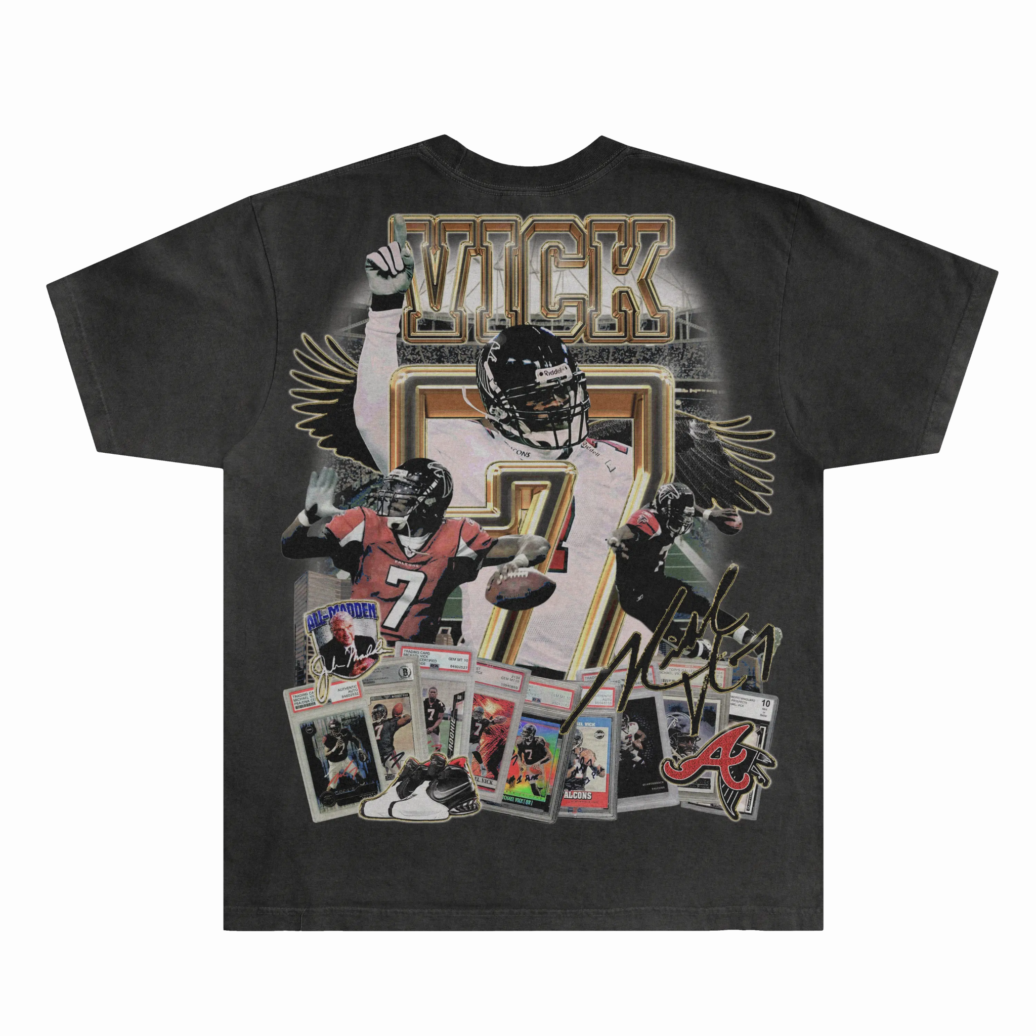 Mike Vick Falcons Tee - Greazy Tees