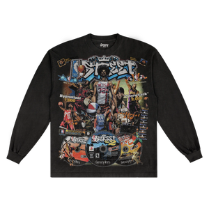 NBA Street Classic Long Sleeved Tee - Greazy Tees