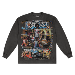 NBA Street Classic Long Sleeved Tee - Greazy Tees