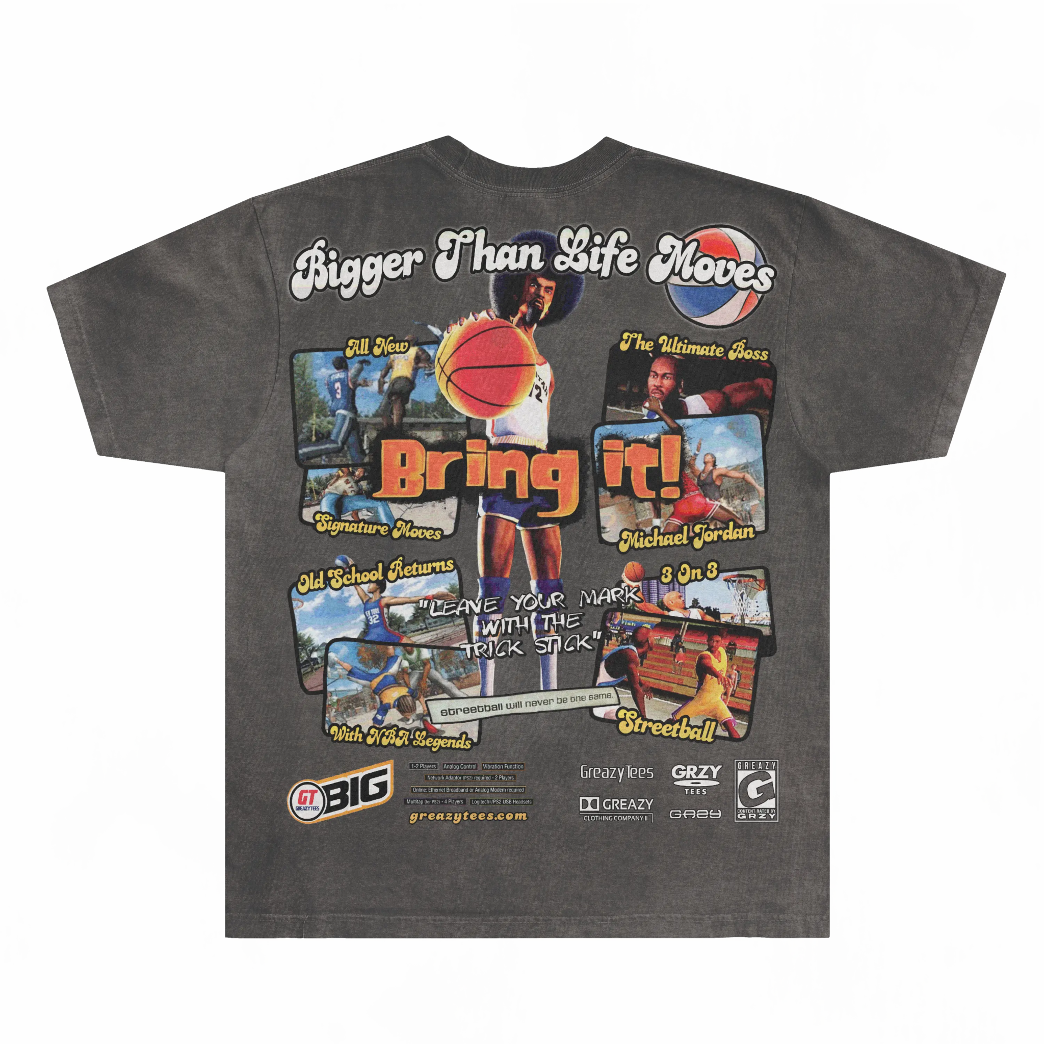 NBA Street Classic Tee - Greazy Tees