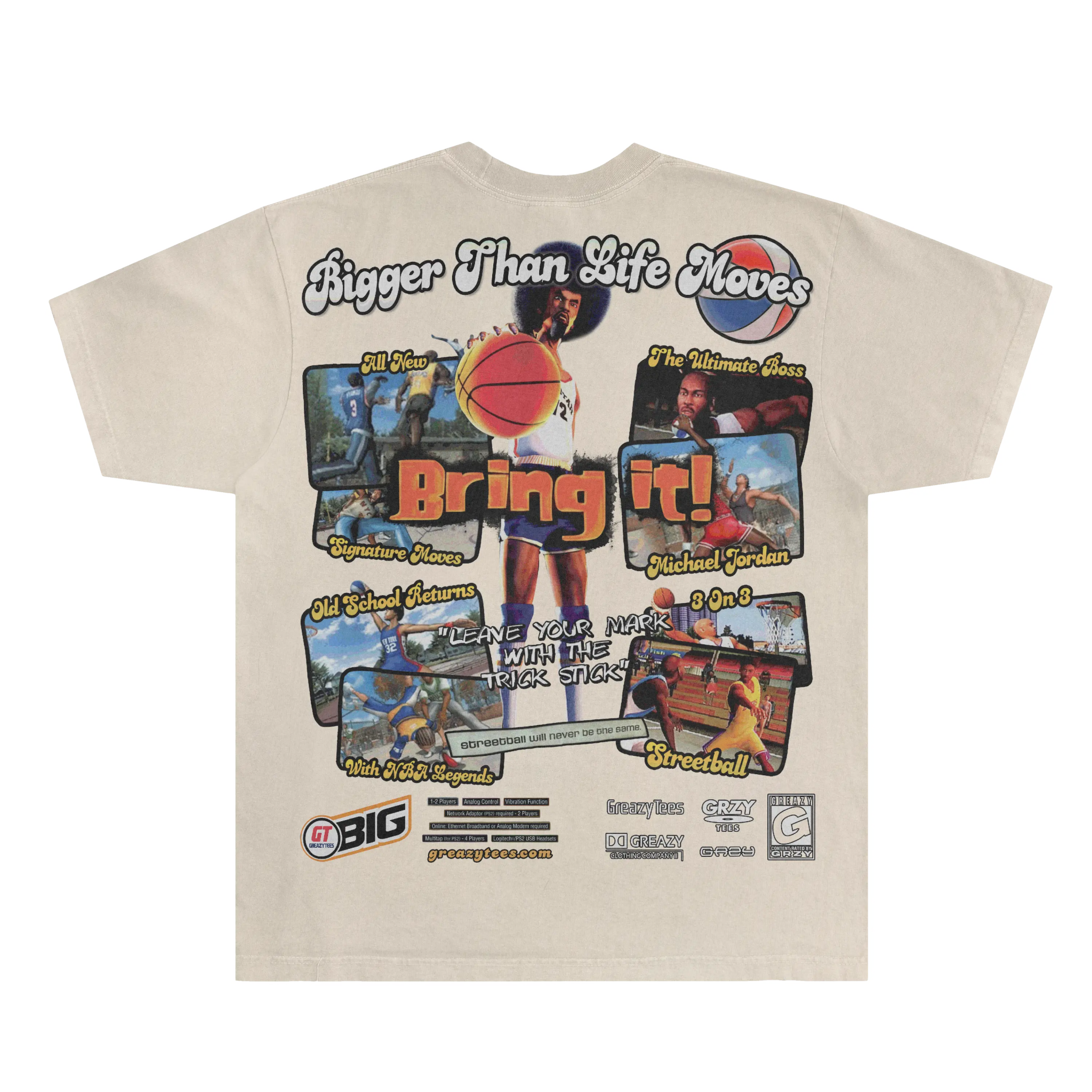 NBA Street Classic Tee - Greazy Tees