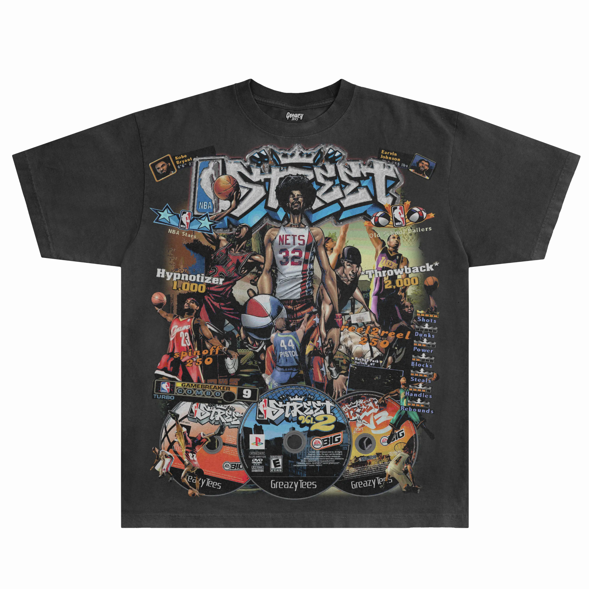 NBA Street Classic Tee - Greazy Tees