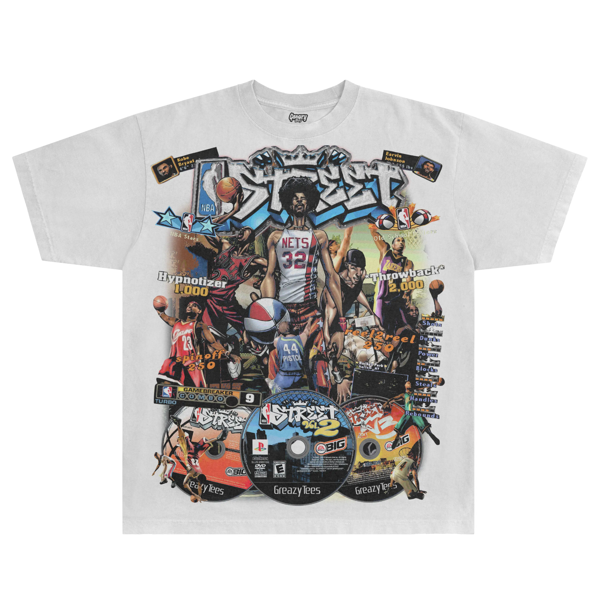 NBA Street Classic Tee - Greazy Tees