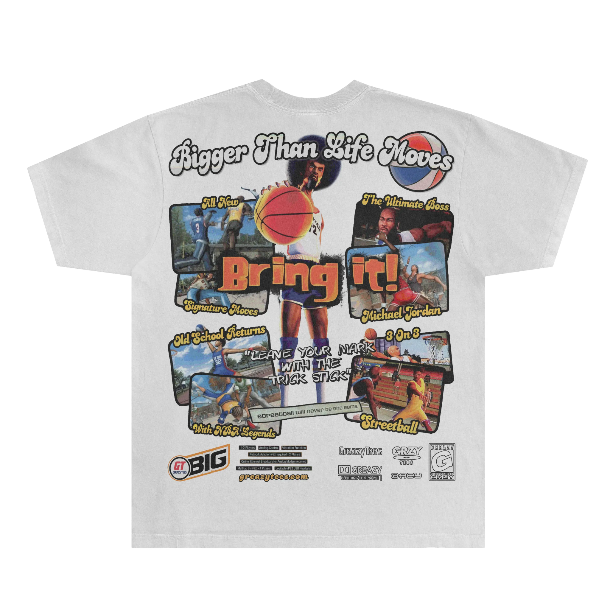 NBA Street Classic Tee - Greazy Tees