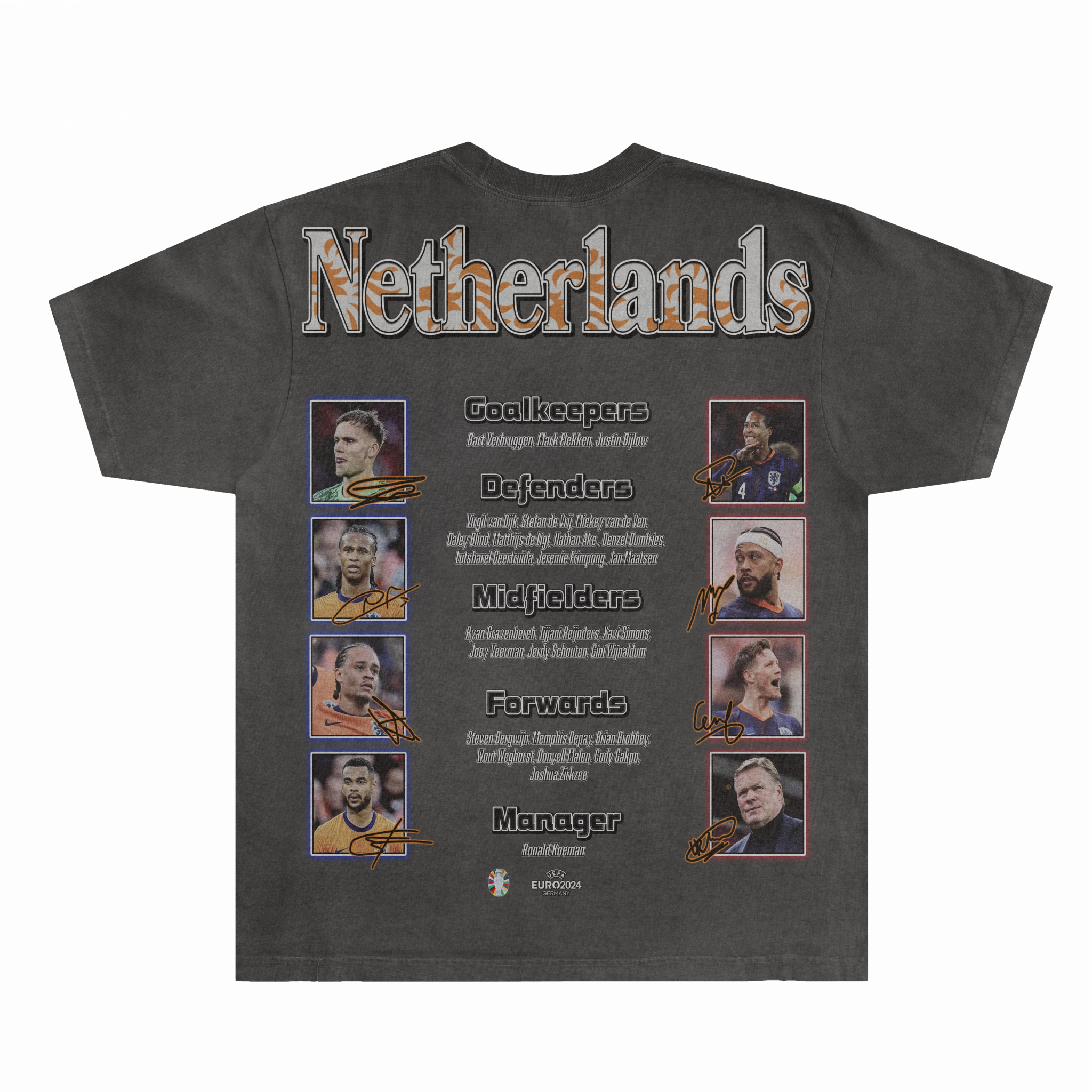 Netherlands Euro '24 Tee - Greazy Tees