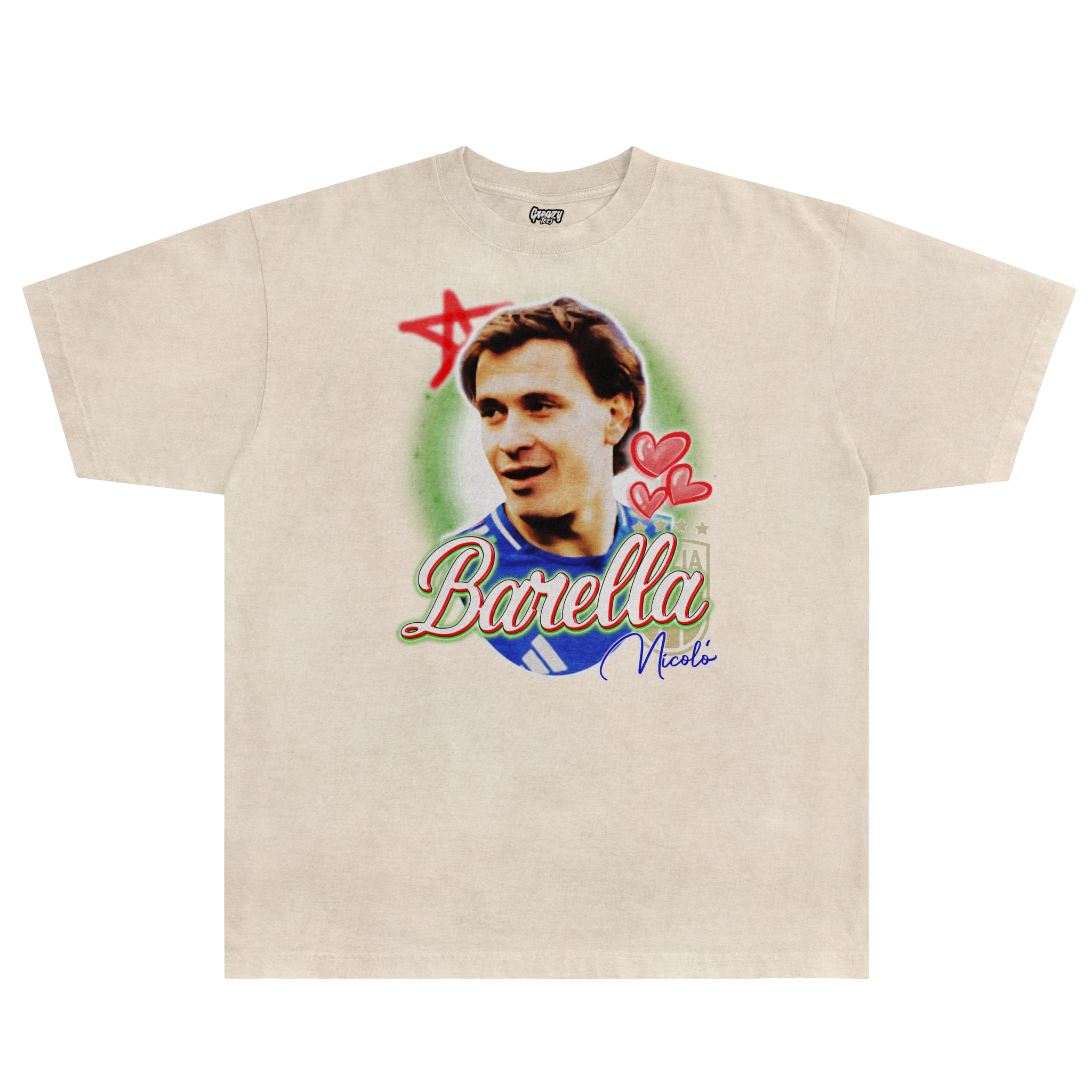 Nicolò Barella Euro '24 Tee - Greazy Tees