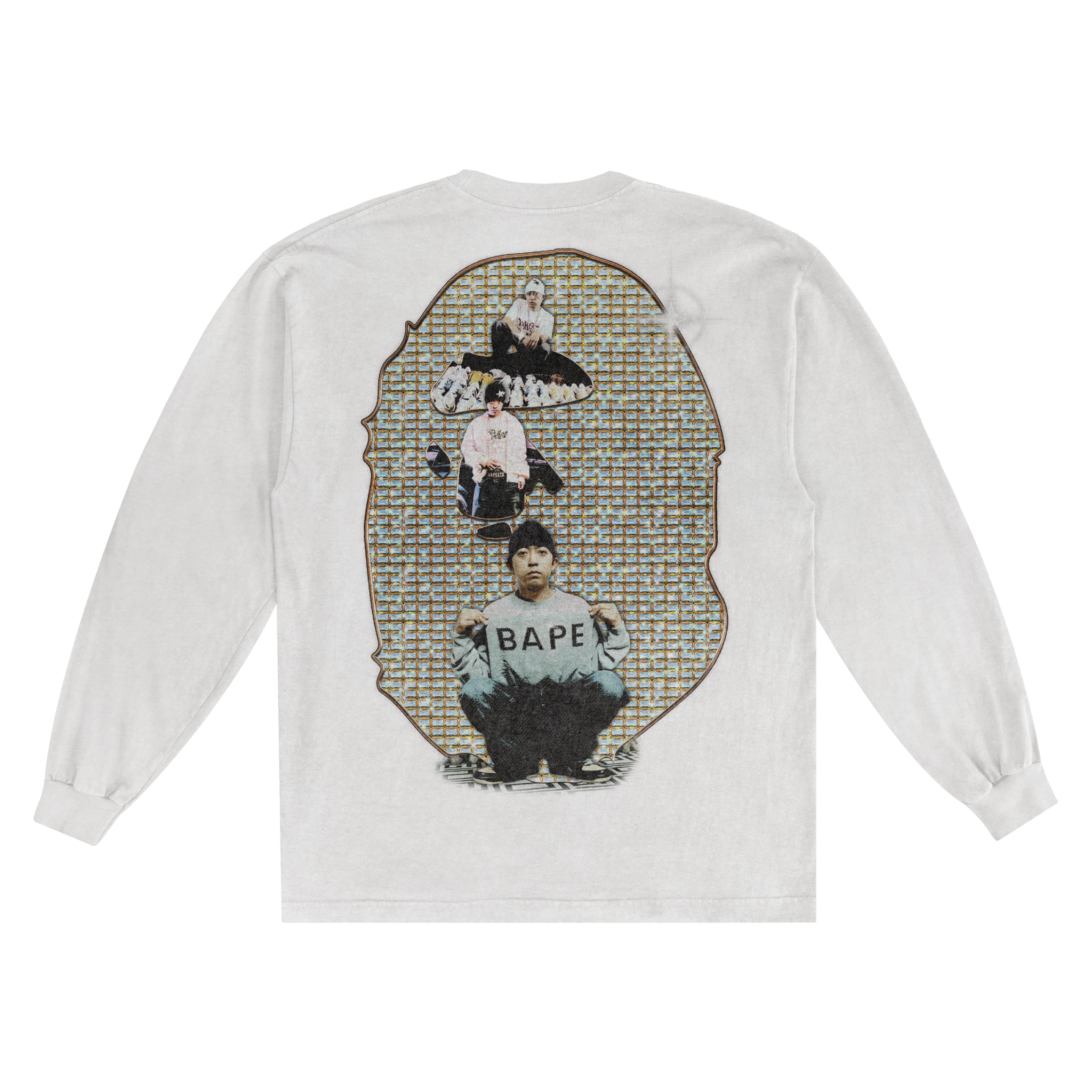 Nigo Long Sleeved Tee - Greazy Tees