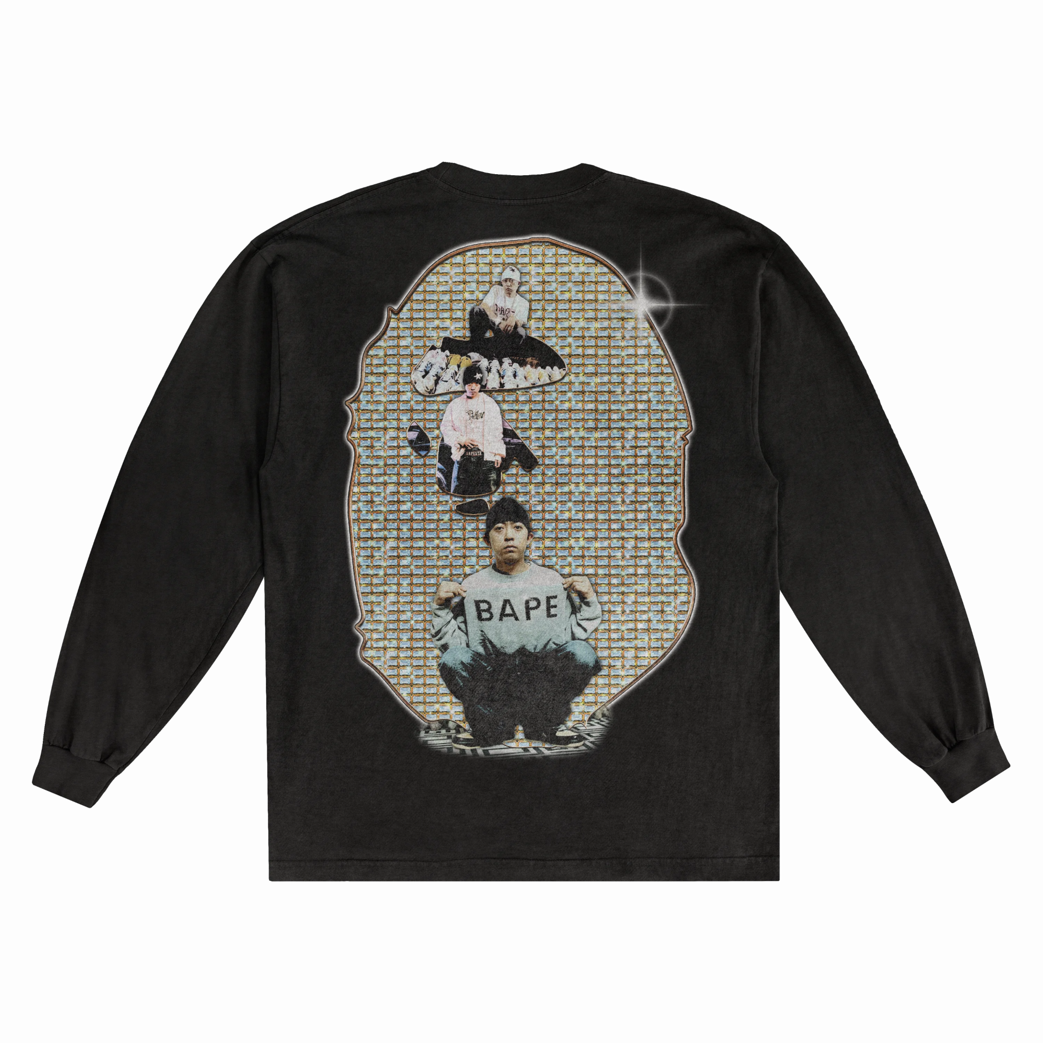 Nigo Long Sleeved Tee - Greazy Tees
