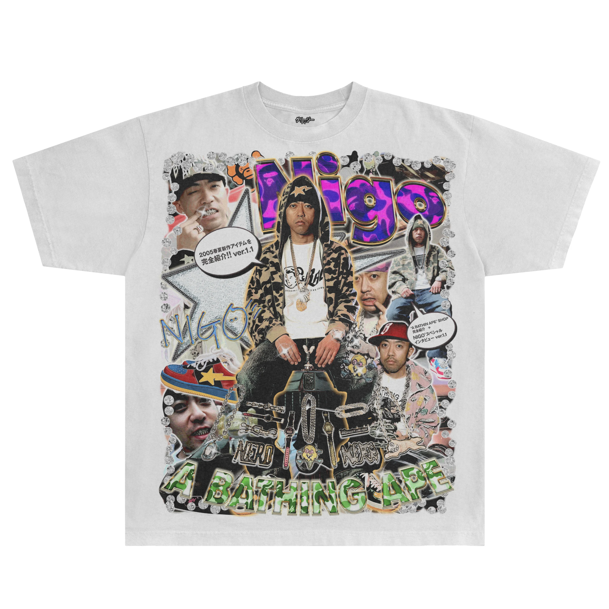 Nigo Tee - Greazy Tees