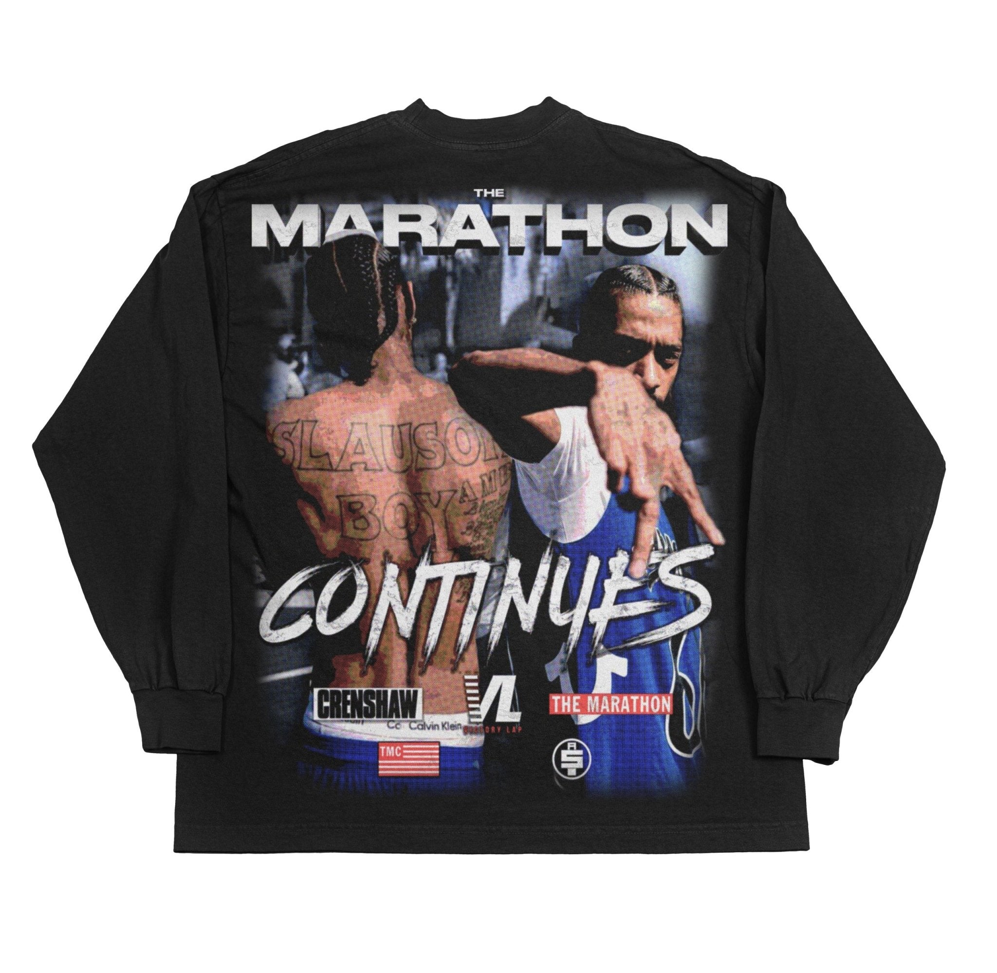 Nipsey Hussle Long Sleeved Tee - Greazy Tees