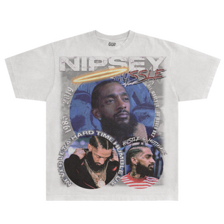 Nipsey Hussle Tee - Greazy Tees