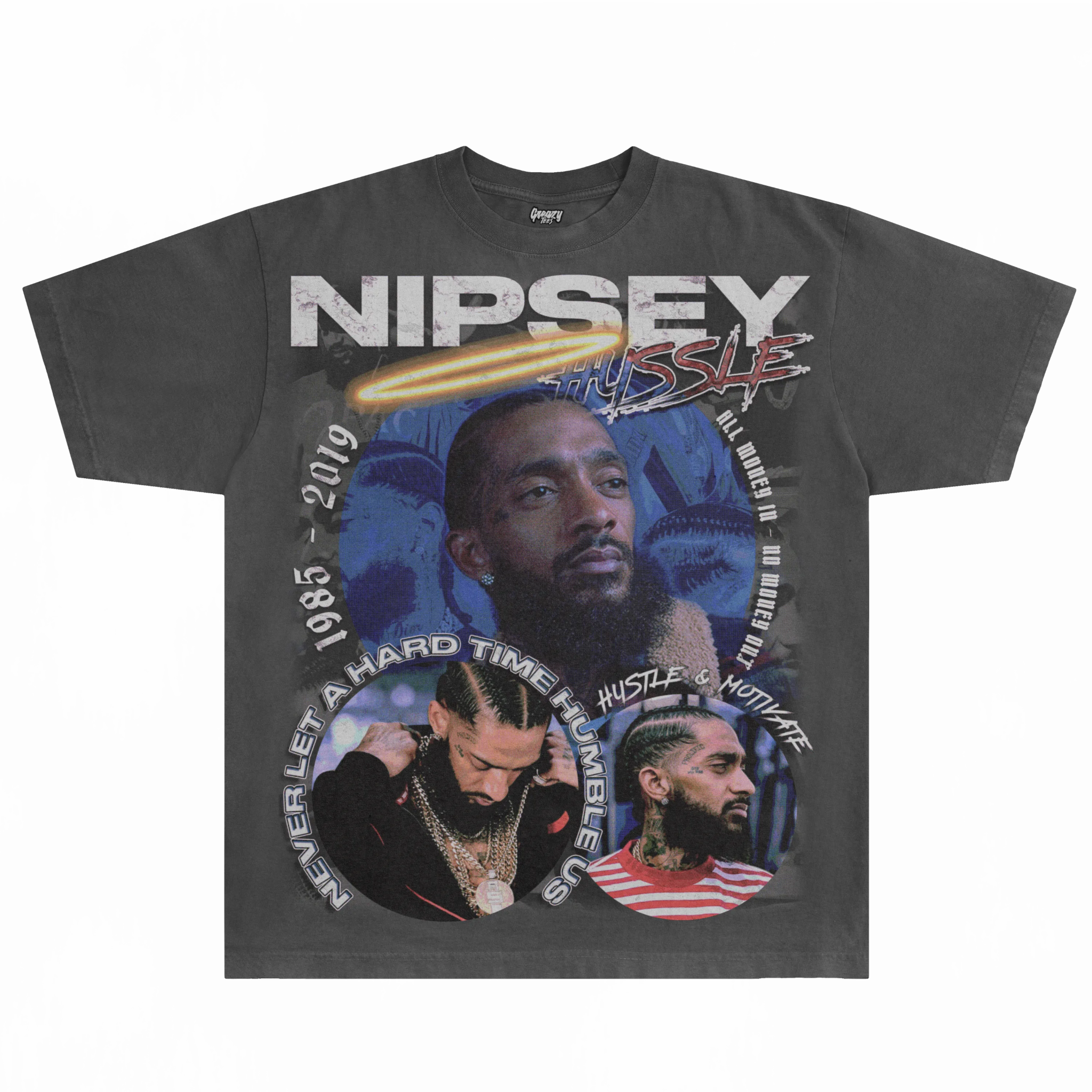 Nipsey Hussle Tee - Greazy Tees