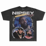Nipsey Hussle Tee - Greazy Tees
